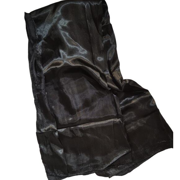U.S. Navy Square, 32" x 32", Black, Silk-Like 100% Polyester, Formal Accessory - Picture 1 of 6
